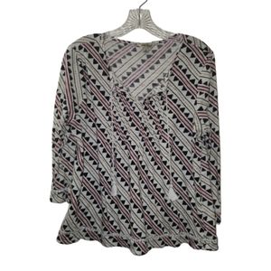 Lucky Brand Women's Long Sleeve Top